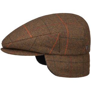 HOOLIGAN Ear Flap SNAP Cap by Brixton - brown - Herren - Size: S (55-56 cm) HOOLIGAN Ear Flap SNAP Cap by Brixton - brown - Herren - Size: S (55-56 cm)