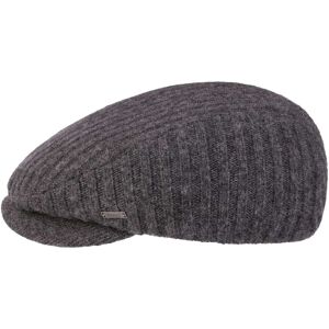 Alvadey Knit Flat Cap by Barts - grey - Herren - Size: One Size Alvadey Knit Flat Cap by Barts - grey - Herren - Size: One Size