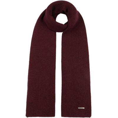 Caledonia Merino Scarf by Stetson - bordeaux - Female - Size: One Size Caledonia Merino Scarf by Stetson - bordeaux - Female - Size: One Size