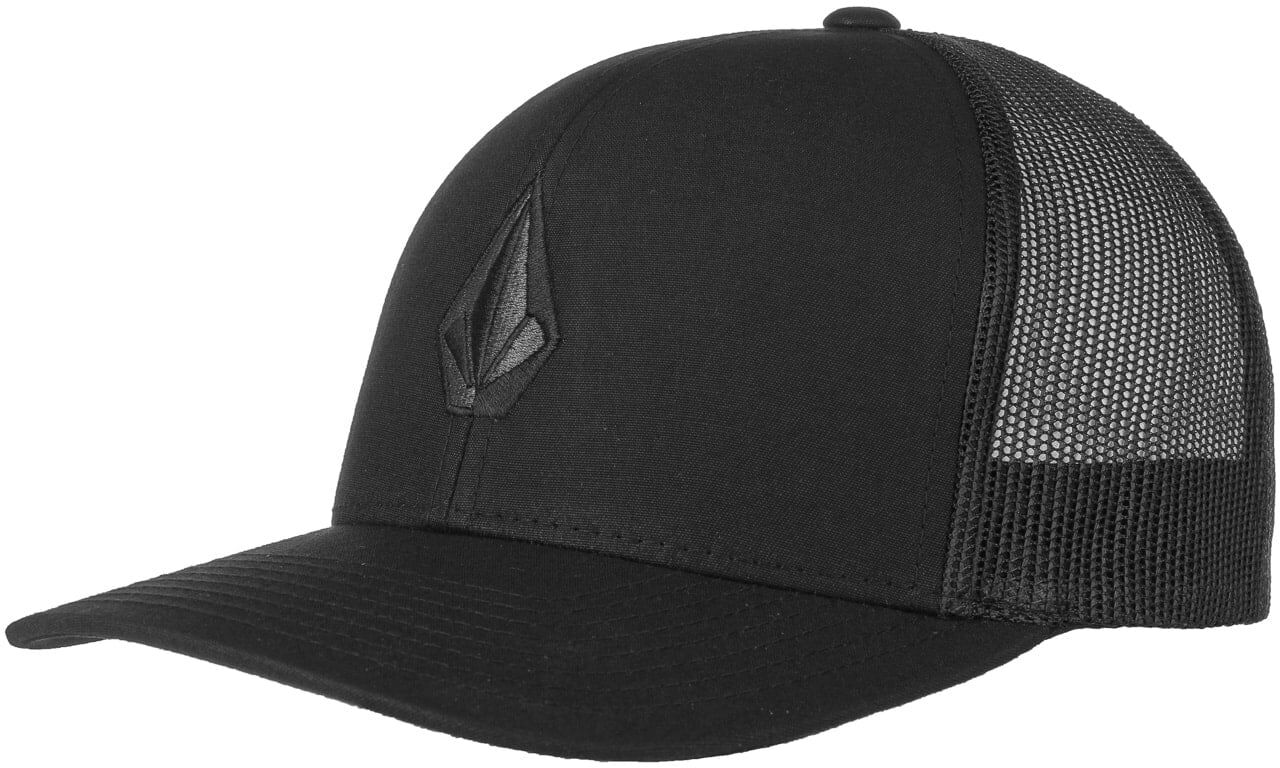 Full Stone Trucker Cap by Volcom - black - Size: One Size