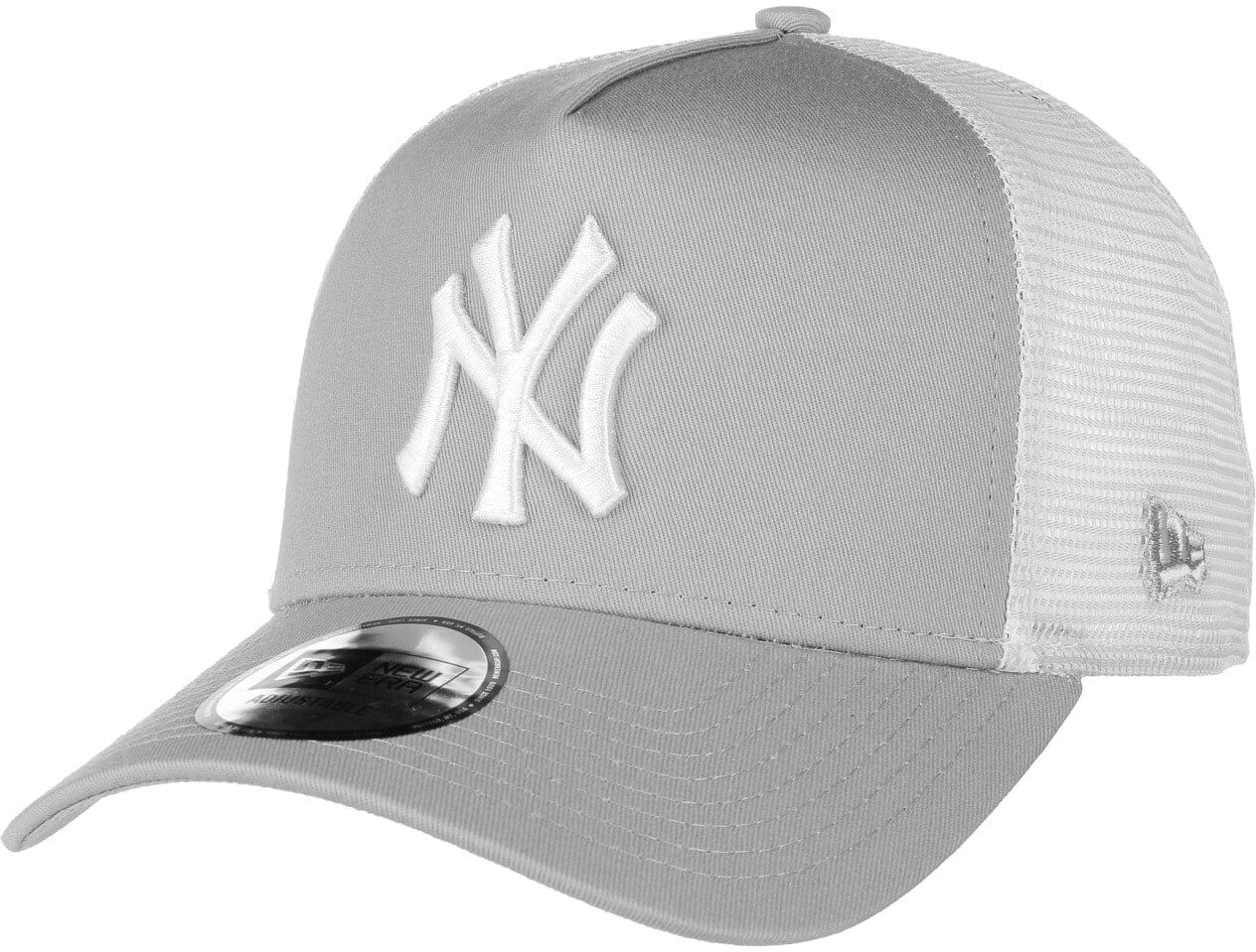 Clean Twotone Yankees Trucker Cap by New Era - grey - Herren - Size: One Size