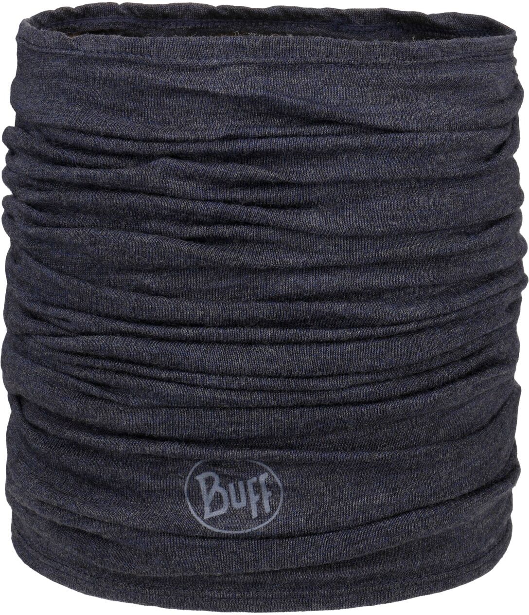 Light Grey Midweight Merino Wool Scarf by BUFF - blue-mottled - Female - Size: One Size