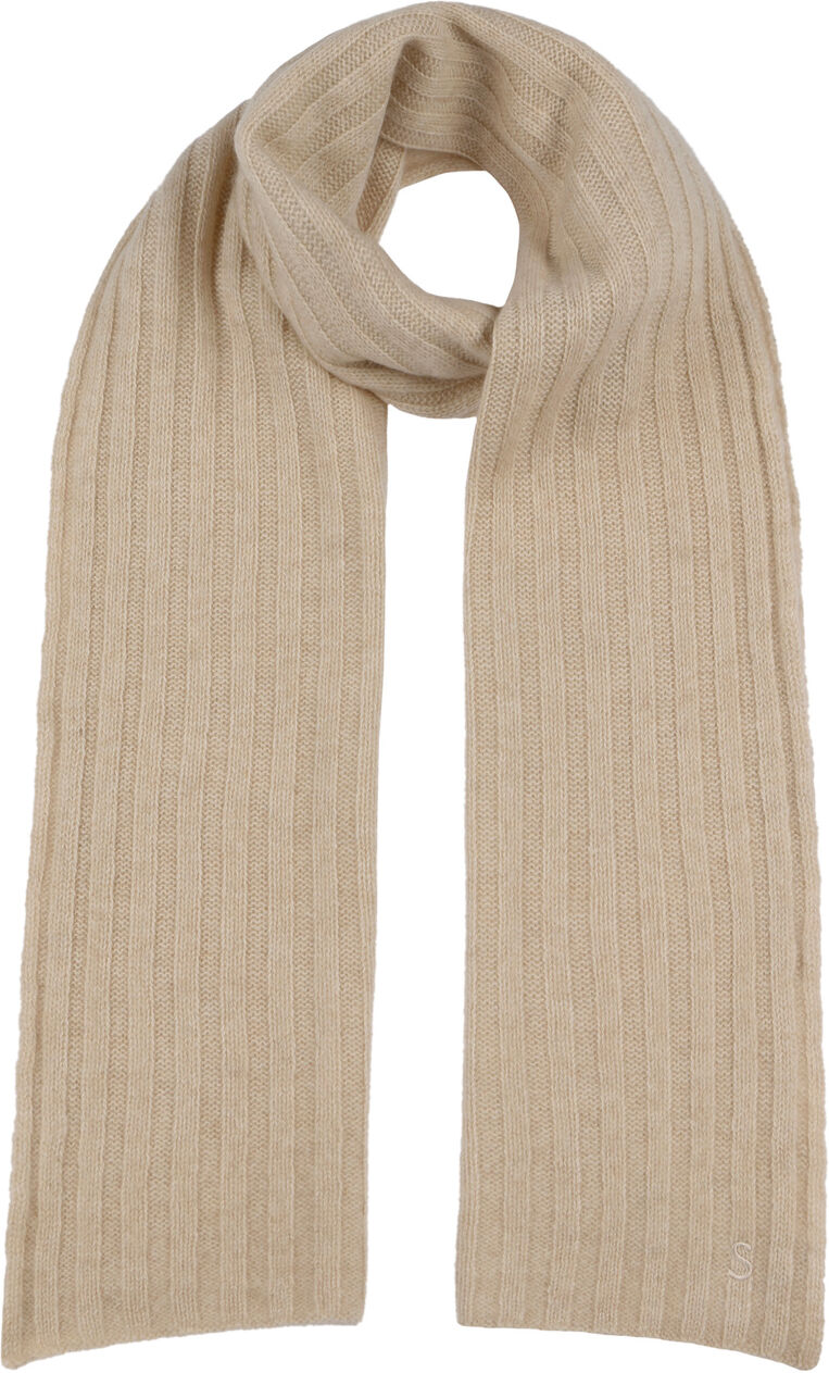 Yescott Sustainable Cashmere Scarf by Stetson - oatmeal - Female - Size: One Size