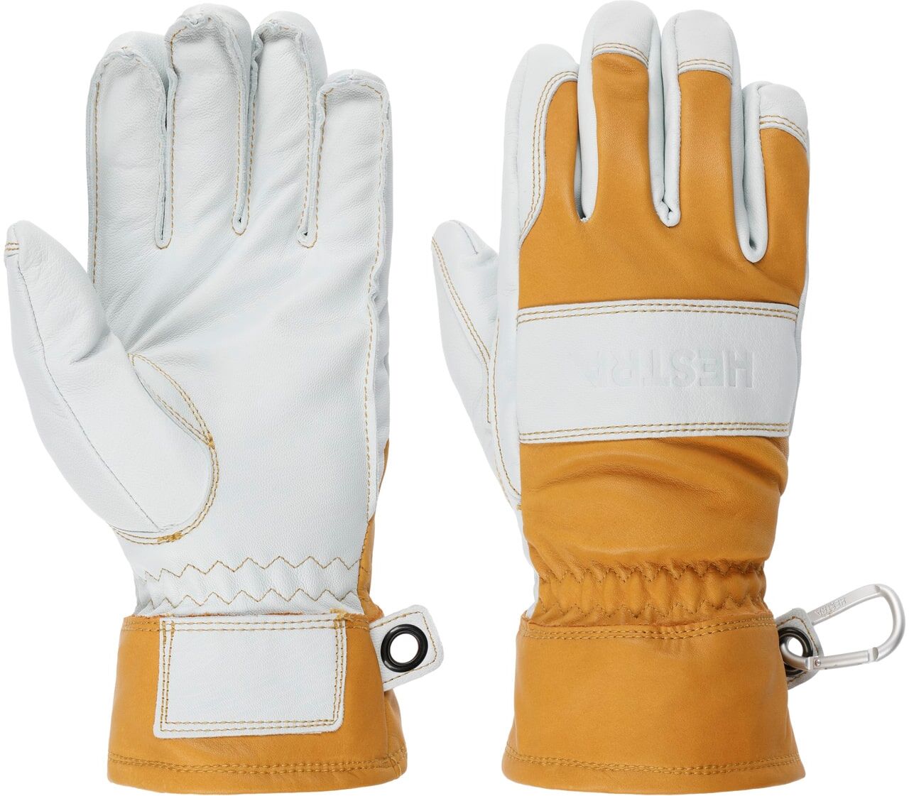 Outdoor Fält Guide 5-Finger Gloves by Hestra - yellow - Size: 9 HS