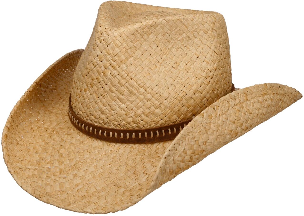 Fair Oaks Western Straw Hat by Stetson - nature - Female - Size: M (56-57 cm)