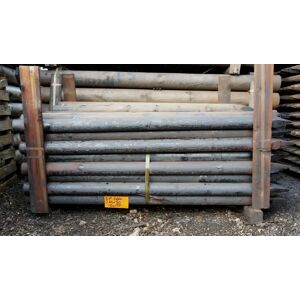 David Musson Fencing SP 1.65m x 80mm Creosoted Machine Round ptd