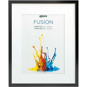 Kenro Fusion Classic 6x4-inch Photo Frame in Black