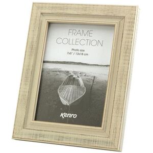 Kenro Emilia Distressed Photo Frame 8x6-inch in White