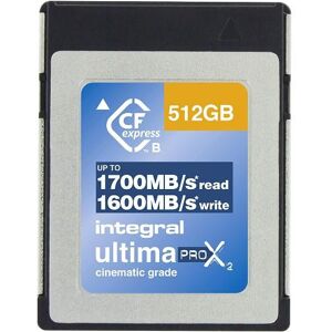 Integral UltimaPro X2 CFexpress Cinematic 512GB 1700MB/s Memory Card