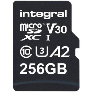 Integral Professional High Speed microSD 256GB 180MB/s V30 UHS-I U3 Memory Card