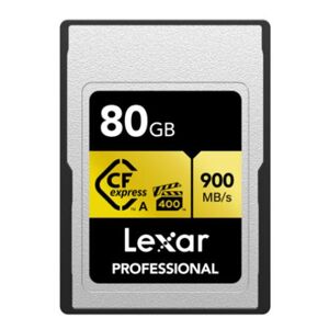 Lexar CFexpress Pro Type A Gold Series 80GB Memory Card