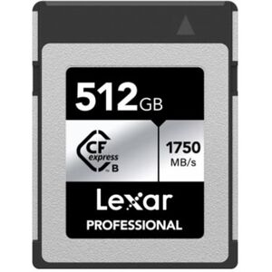 Lexar CFexpress Pro Type B Silver Series 512GB Memory Card