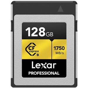 Lexar CFexpress Pro Type B Gold Series 128GB Memory Card