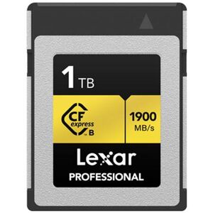 Lexar CFexpress Pro Type B Gold Series 1TB Memory Card