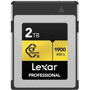 Lexar CFexpress Pro Type B Gold Series 2TB Memory Card