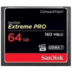 SanDisk Extreme Pro CompactFlash 64GB 160MB/s Memory Card