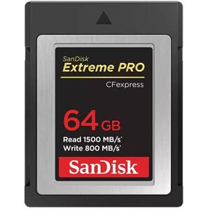 SanDisk Extreme Pro CFexpress 64GB 1500MB/s Type B Memory Card