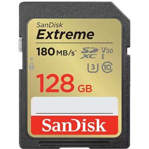 SanDisk Extreme SDXC 128GB 180MB/s Memory Card