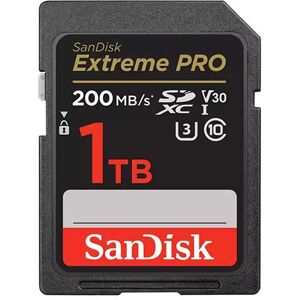 SanDisk Extreme Pro SDXC 1TB UHS-l Memory Card