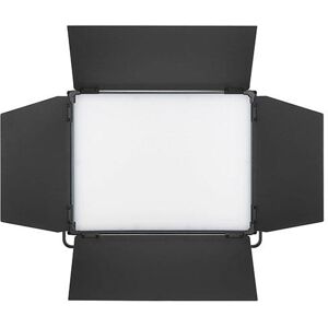 Godox LDX100R Panel Light With BD-100 Barndoor