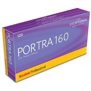 Kodak Portra 160 Professional 120 Roll Film - 5 Pack