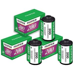 Fujifilm 200 35mm Colour Film 36 Exposures Pack of 3