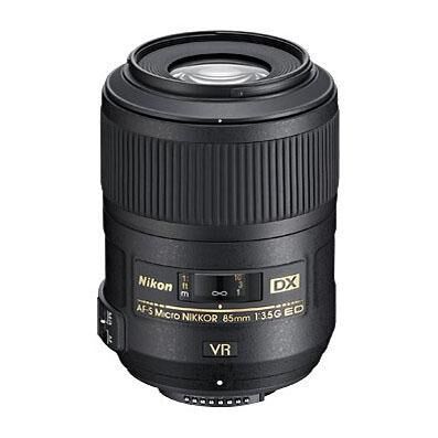 Nikon AF-S Nikkor 85mm f/3.5G DX VR Micro Lens