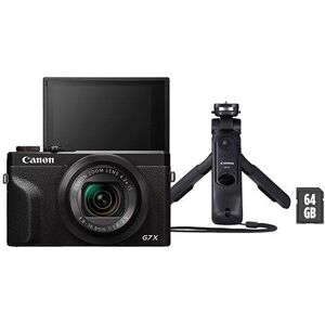 Canon PowerShot G7 X Mark III Digital Camera in Black Vlogger Kit