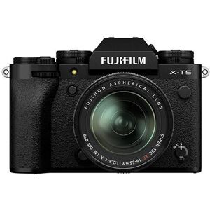 Fujifilm X-T5 Mirrorless Camera in Black with XF18-55mm F2.8-4 R LM OIS Lens