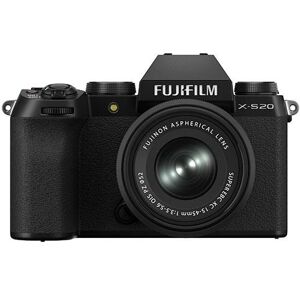 Fujifilm X-S20 Mirrorless Camera in Black with XC15-45mm F3.5-5.6 OIS PZ Lens