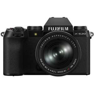 Fujifilm X-S20 Mirrorless Camera in Black with XF18-55mm F2.8-4 R Lens