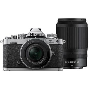 Nikon Z fc Mirrorless Camera with Nikkor Z DX 16-50mm and Z DX 50-250mm Lenses