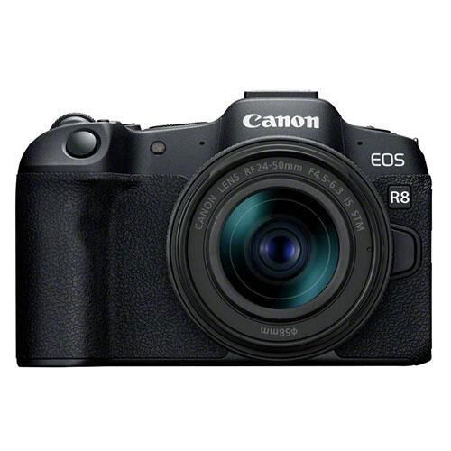 Canon EOS R8 Mirrorless Camera with RF 24-50mm IS STM Lens - Open Box