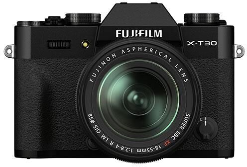 Fujifilm X-T30 II Mirrorless Camera in Black with XF18-55mm Lens