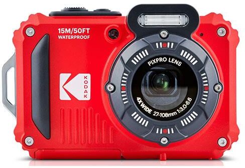 Kodak Pixpro WPZ2 Digital Camera in Red