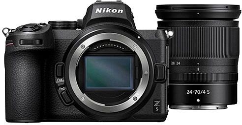 Nikon Z 5 Mirrorless Camera with Nikkor Z 24-70mm f/4 S Lens