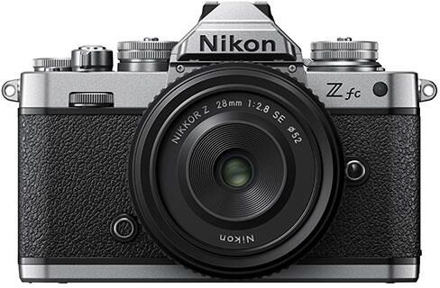 Nikon Z fc Mirrorless Camera with Nikkor Z 28mm f/2.8 SE Lens