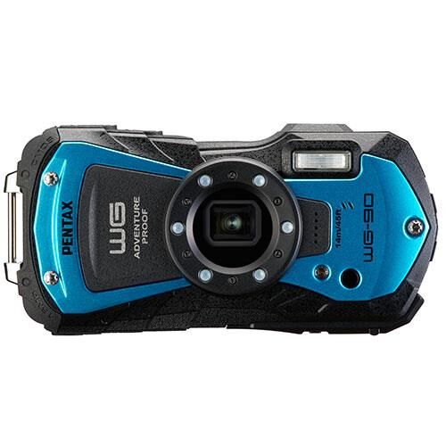 Pentax WG-90 Digital Camera in Blue