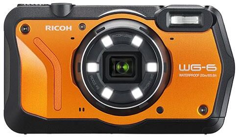 Ricoh WG-6 Digital Camera in Orange