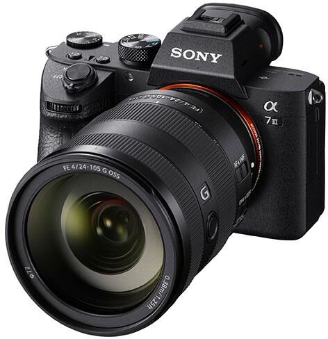 Sony a7 III Mirrorless Camera with FE 24-105mm f/4 G Lens