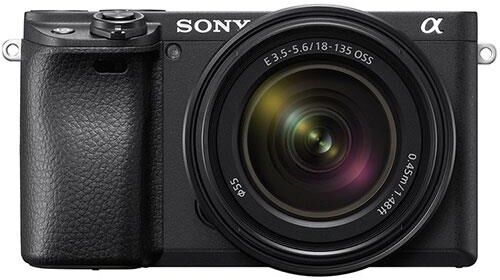 Sony a6400 Mirrorless Camera in Black with 18-135mm Lens