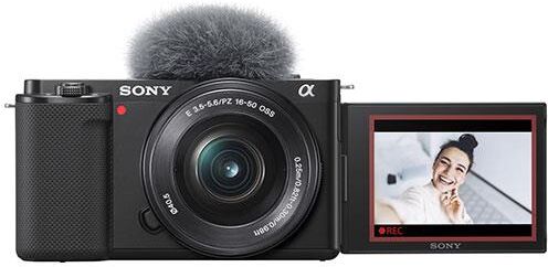 Sony ZV-E10 Mirrorless Vlogger Camera with 16-50mm Power Zoom Lens