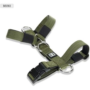 BullyBillows Mini TRI-Harness No Pull & Adjustable - Khaki v2.0 XS