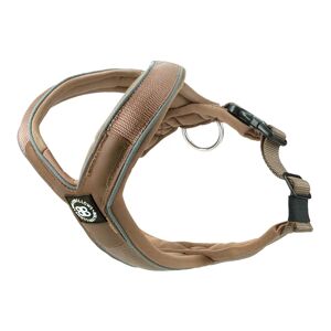 BullyBillows Slip on Padded Comfort Harness Non Restrictive & Reflective - Military Tan