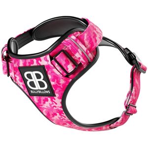 BullyBillows Premium Comfort Harness Non Restrictive & Adjustable - Bubblegum v2.0