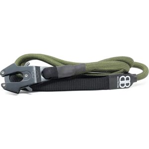 BullyBillows 1.4m Combat Rope Lead - Secure Rated Clip - Khaki