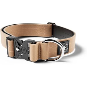 BullyBillows 4cm Combat Collar Rated Clip - NO HANDLE - Military Tan v2.0 L