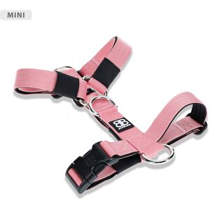 BullyBillows Mini TRI-Harness No Pull & Adjustable - Pink v2.0 XS