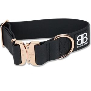 BullyBillows 5cm Combat Billowthane Collar Waterproof & Anti-Rust - Rose Gold L