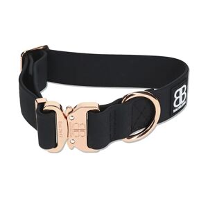 BullyBillows 4cm Combat Billowthane Collar Waterproof & Anti-Rust - Rose Gold L